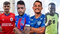 Adriano Luiz, Isaac Bryan, Reinaldo Junio e Wellington Rocha jogarão no CAV  (Foto: Reprodução)