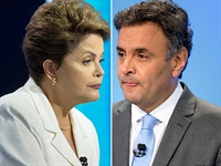 Durante todo o debate, eles se trataram por "candidato" ou "candidata", sem se dirigirem um ao outro pelos nomes
