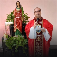 Padre Roberto Bocalete, pároco da Paróquia Santa Luzia  (Foto: Paróquia Santa Luzia)