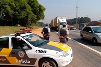 A operação foi realizada nos quase 1.619 km de rodovias de toda a região de São José do Rio Preto (Foto: Reprodução)