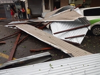 Retrospectiva 2025: Temporal derruba árvores, destelha prédios e derruba até o alambrado da Arena Plínio Marin