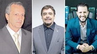 Nelson Gorayeb, Flavio Augusto Pastôre e Danilo Ferraz vão receber as homenagens na sessão solene da Câmara (Fotos: Arquivo pessoal)