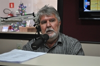 O prefeito Jorge Seba esteve nos estúdios da Cidade FM para um balanço sobre as atividades de seu governo em 2021 (Foto: A Cidade)