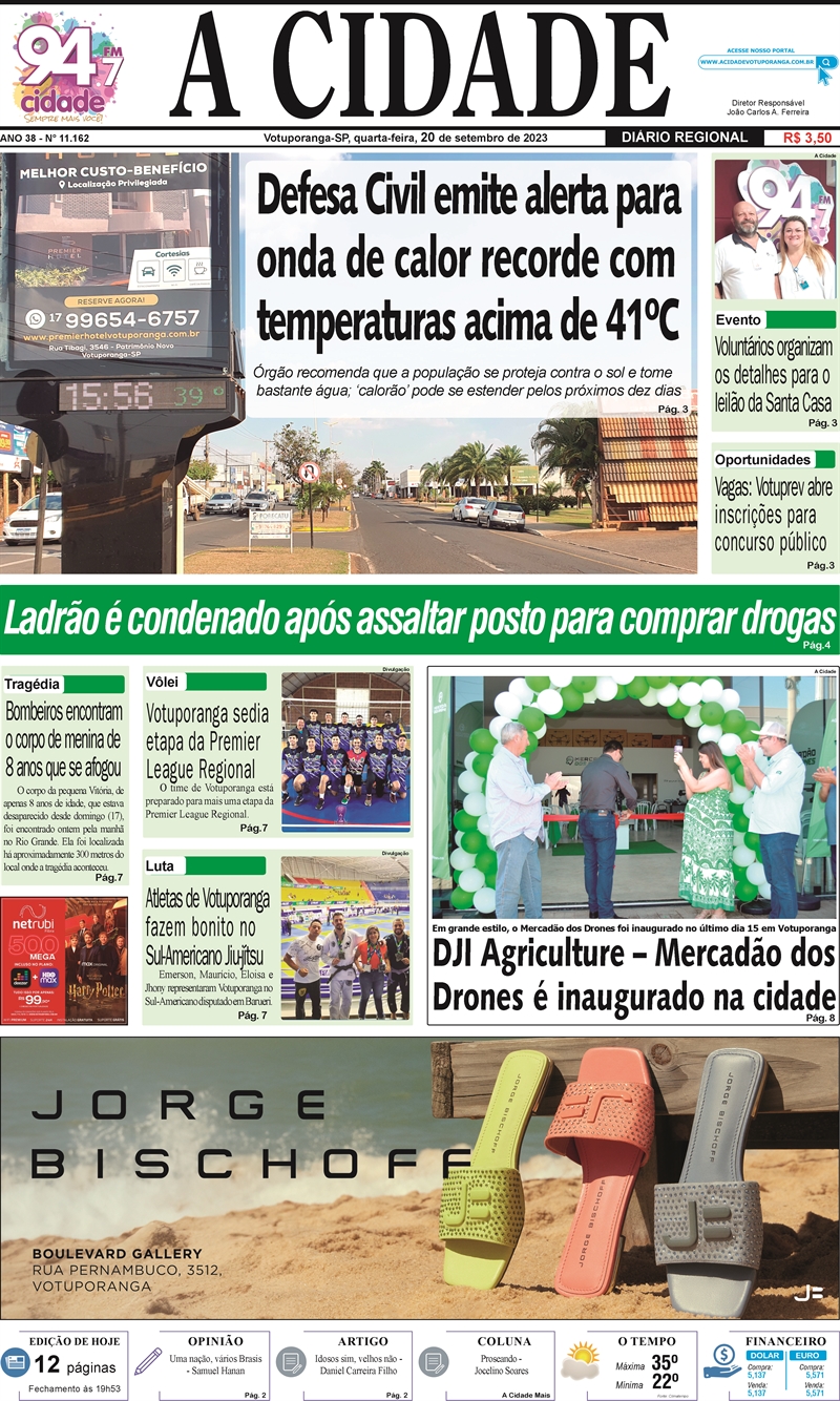 Social 22/09/2021 - Jornal A Cidade de Votuporanga