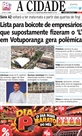 Capa do dia 29/10/2026