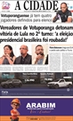 Capa do dia 28/10/2026