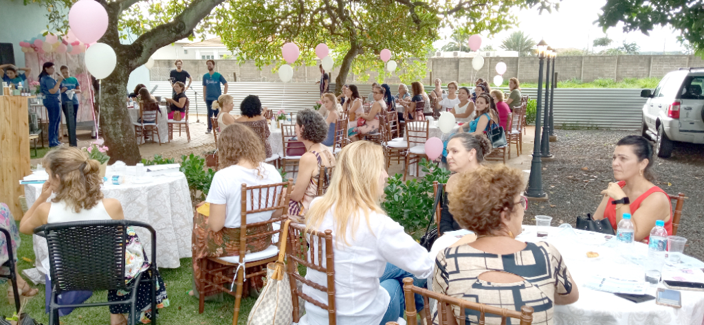 Uma visão geral dos presentes no evento realizado na tarde de ontem (14)