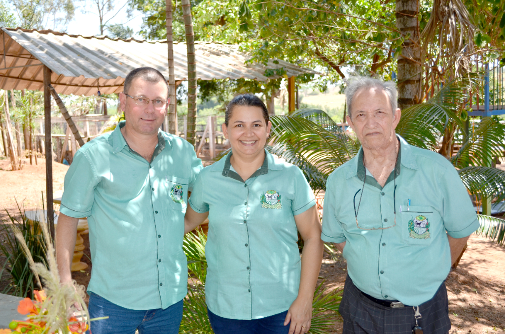 Ronaldo Barreto, Solange Milhossi e Ronaldo Barreto representando o Sindicato Rural de Votuporanga