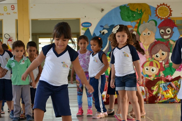 Atividades lúdicas facilitam adaptação dos alunos na semana de volta às aulas
