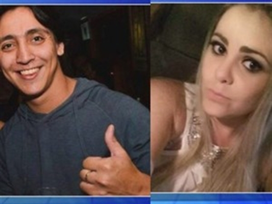 Glauber e Gisele morreram no acidente em Votuporanga (Foto: Reprodução/TV TEM)