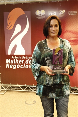 Empreendedora de Jales vence Prêmio Sebrae Mulher de Negócios 