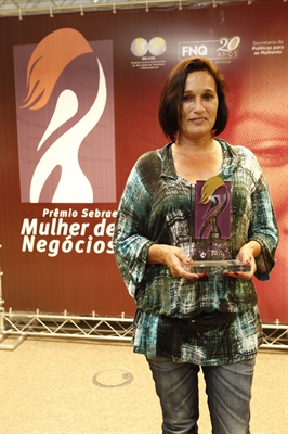 Empreendedora de Jales vence Prêmio Sebrae Mulher de Negócios