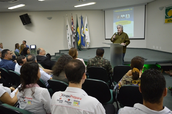 a ACV – Associação Comercial de Votuporanga promoveu nesta sexta-feira (2/2), em seu auditório, o 1º Fórum de Gestão