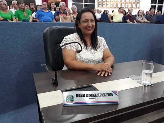 Missionária Edinalva decidiu assumir o protagonismo e vai comandar as duas principais comissões permanentes da Câmara  (Foto: Assessoria)