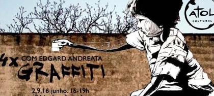 Curso de grafite com Edgard Andreatta começa hoje