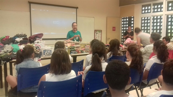 O projeto começou no mês passado e segue até outubro deste ano na escola da cidade (Divulgação/SESI) 