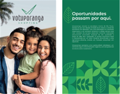 “Revista” de apresentação do Votuporanga Shopping enaltece a cidade para possíveis investidores (Foto: Divulgação)
