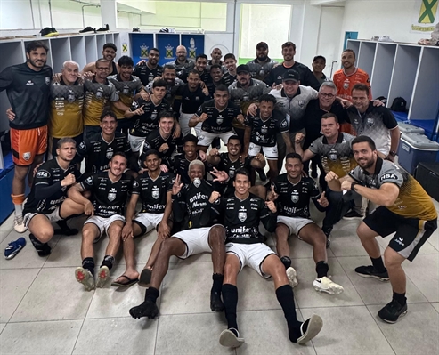 O CAV venceu mais uma na A2 (Foto: CAV)