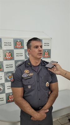 O capitão da Polícia Militar, André Navarrete, comandante  da 3ª Companhia da PM, conversou ontem com o A Cidade. Foto: A Cidade
