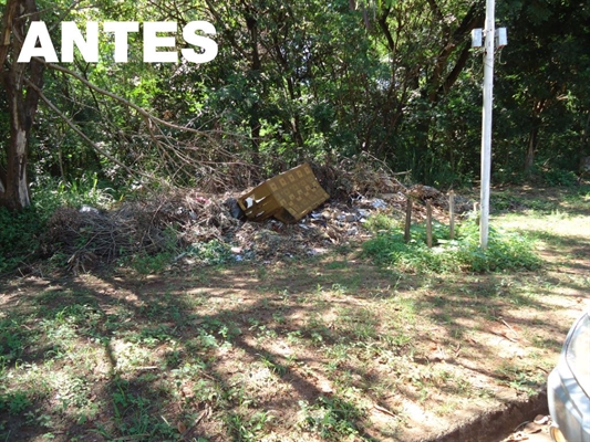 Áreas usadas para depósito irregular de lixo são recuperadas pela Saev Ambiental