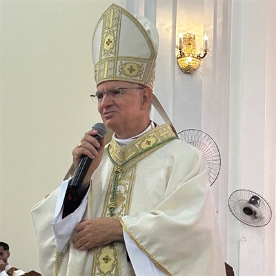Junto com as festividades da padroeira, a comunidade católica celebra também os nove anos de ordenação de Dom Moacir (Foto: A Cidade)