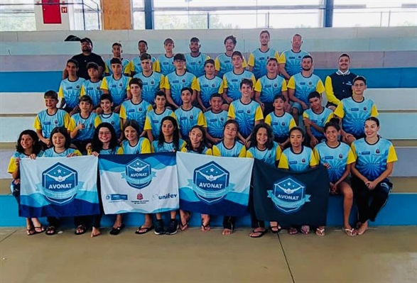 A equipe contou com 40 atletas e novamente liderou o quadro geral de medalhas (Foto: Da assessoria)