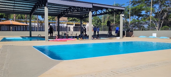 As piscinas do CSU já sofrerão melhorias, mesmo tendo sido inauguradas esse ano    Foto: A Cidade