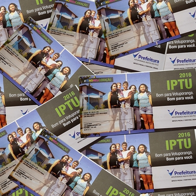 Carnês do IPTU não entregues já estão na Prefeitura