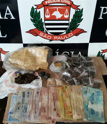 Dise faz grande apreensão de drogas e dinheiro