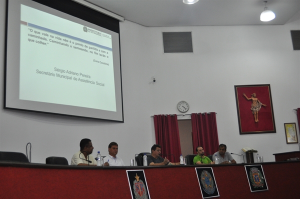 Na tarde de ontem, na Câmara Municipal, foi realizada a audiência da Assistência Social (Foto: Daniel Castro/A Cidade)