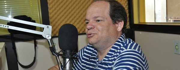 Eliezer Casali esteve na Rádio Cidade ontem, no programa Jornal da Cidade