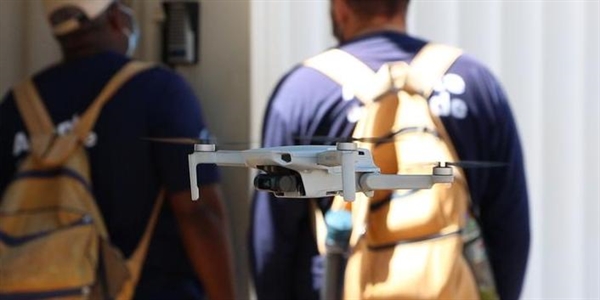 Drones lançados pela Prefeitura já fiscalizaram mais de 340 quadras em toda a cidade e flagraram 27 focos do mosquito da dengue Foto: Prefeitura de Votuporanga