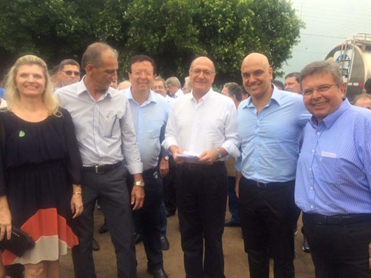 Governador Geraldo Alckmin visita a região e inaugura algumas obras 