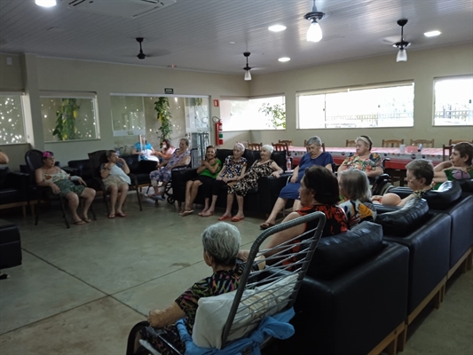 A Lar Beneficente Viver Bem visa o bem-estar, clínico, mental e social das idosas  (Foto: Lar Viver Bem)