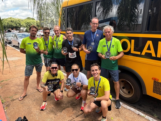 A equipe da Seel/Avoa participou da 5ª Corrida Pedestre Estrela D’Oeste (Foto: Seel/Avoa)