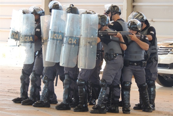 PM realiza segundo dia de treinamento tático 