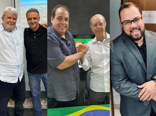 Convenções irão confirmar as candidaturas de Jorge Seba e Torrinha, Dalbert Mega e Antonio Carlos Francisco, e Hery Kattwinkel (Foto: A Cidade/Redes sociais)