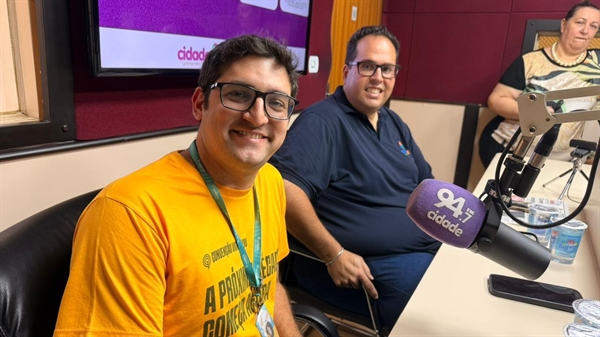 Os empresários Abraim Beluci, diretor consultor e sócio-proprietário da Vox2you, e Pedro Milani. Foto: A Cidade