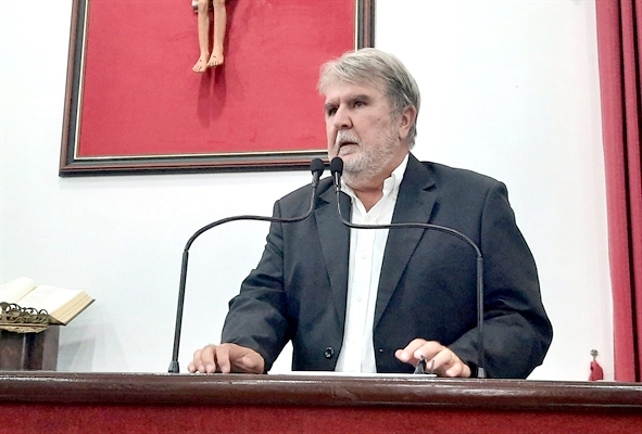 Prefeito Jorge Seba abre o ano legislativo na próxima segunda, na Câmara. (Foto: A Cidade)