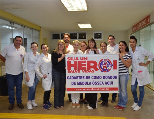 A iniciativa é uma parceria entre o projeto Seja um Herói - Salve Vidas e o Hemocentro de Fernandópolis (Foto:Unifev)