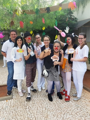  concurso de frases foi realizado entre os colaboradores para ressaltar a importância da higienização das mãos (Foto:Santa Casa de Votuporanga)