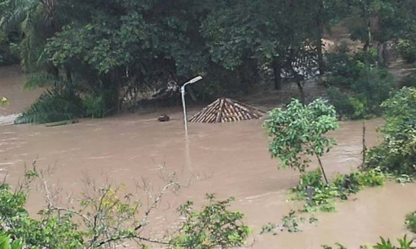 Parque Ecoturístico é interditado em Valentim por conta de cheia