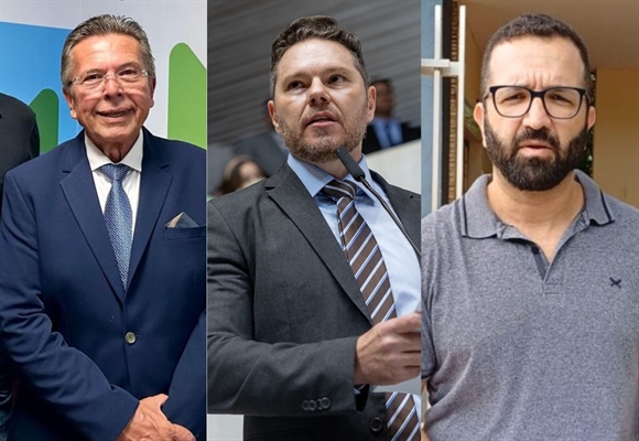 Carlão Pignatari (PSD), Danilo Campetti (Republicanos) e Cabo Renato Abdala (PRD); os dois últimos são pré-candidatos  Foto: Divulgação