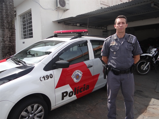 De acordo com o tenente Ozório, o patrulhamento será intensificado em Votuporanga Foto: Aline Ruiz/A Cidade