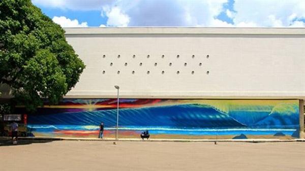  Inauguração do mural gigante no Ibirapuera acontece hoje