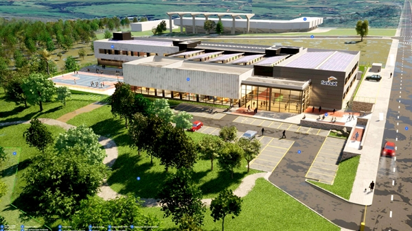 Nova sede do Senac de Votuporanga ficará perto da Arena Plínio Marin. Foto: Senac Votuporanga 