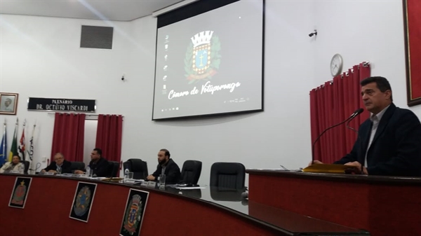 Muitos assuntos foram abordados na sessão desta segunda-feira (3) da Câmara Municipal de Votuporanga (Foto: Daniel Castro/A Cidade)