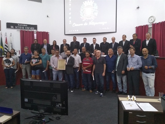 Vereador Rodrigo Beleza fez voto de congratulação pelo trabalho no evento (Foto: Santa Casa)