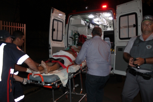 Wilson Aparecido Rodrigues foi socorrido desacordado pelo Samu após tentar o suicídio