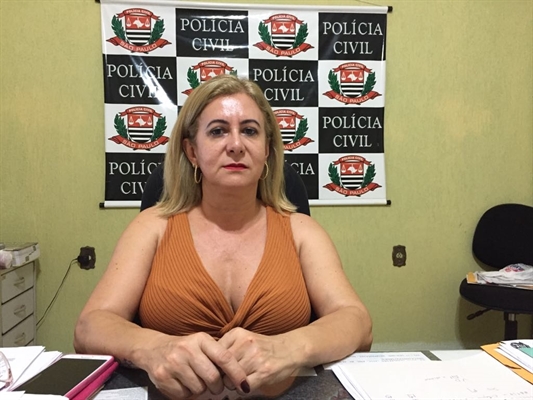 Delegada da Delegacia de Defesa da Mulher, Edna Rita de Oliveira Freitas, falou sobre os desafios da carreira (Foto: Érika Chausson/A Cidade)